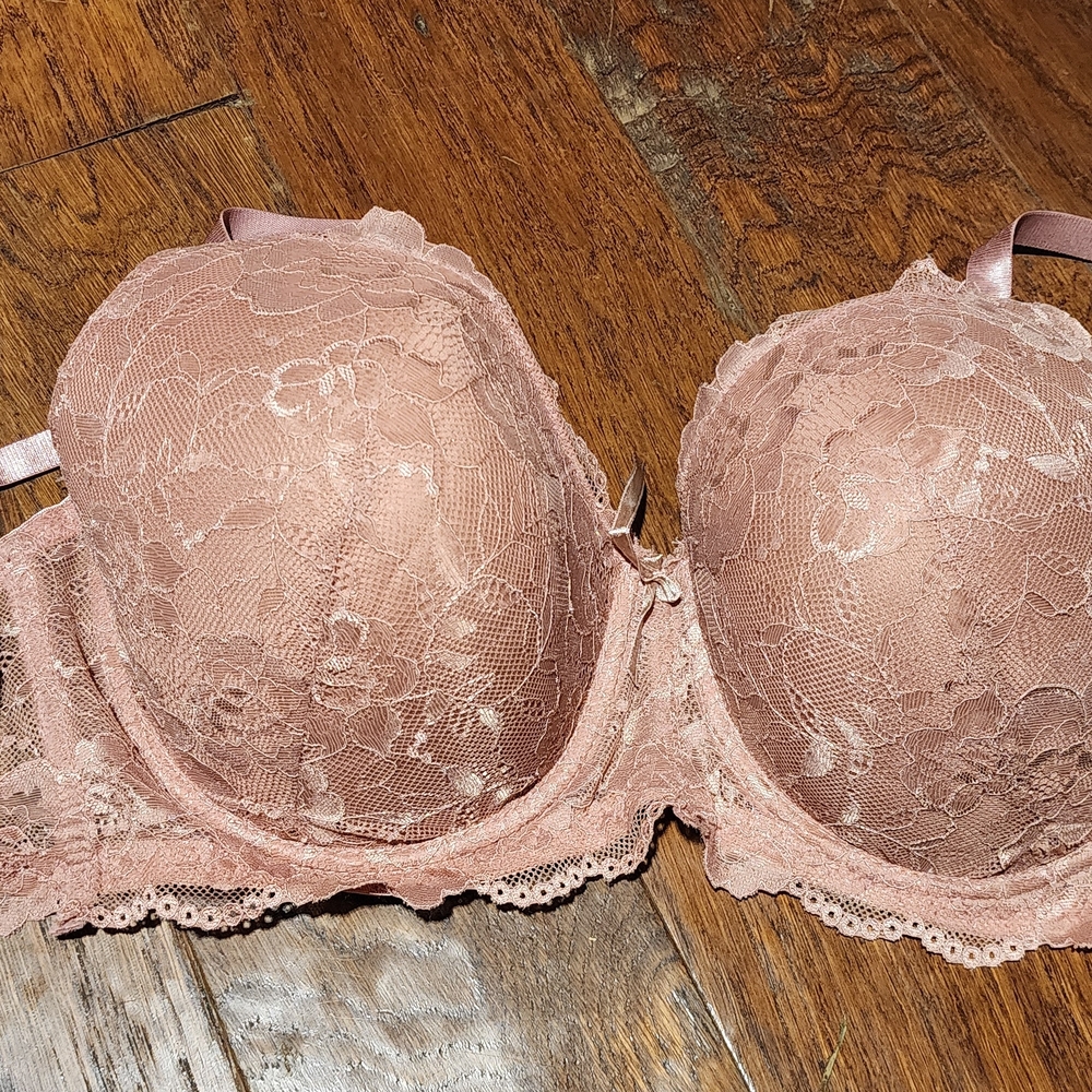 Lace Underwire Bra in BLUSH